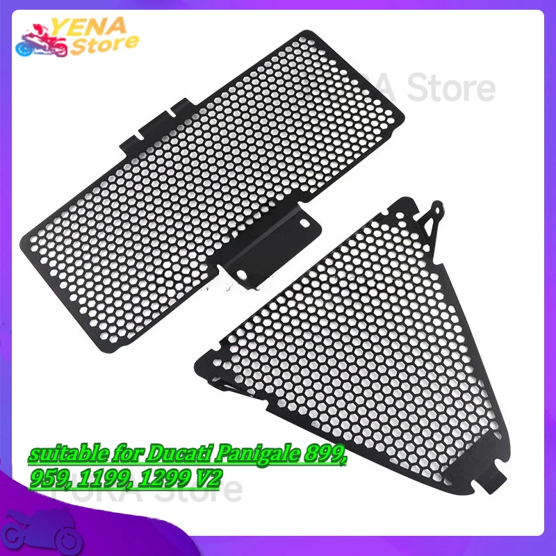 

Motorcycle radiator guard grille cover protector water tank guard accessory suitable for Ducati Panigale 899, 959, 1199, 1299 V2