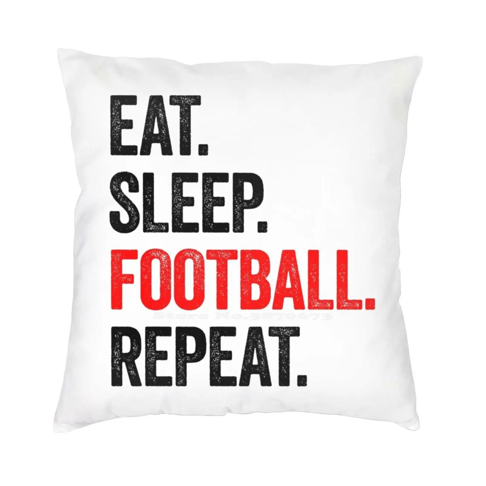 

Футболка Eat Sleep Football Повторите футболку Хлопковая футболка Eat Sleep Football Повторите спортивный европейский футбольный болельщик Eat Sleep Повторите тренде