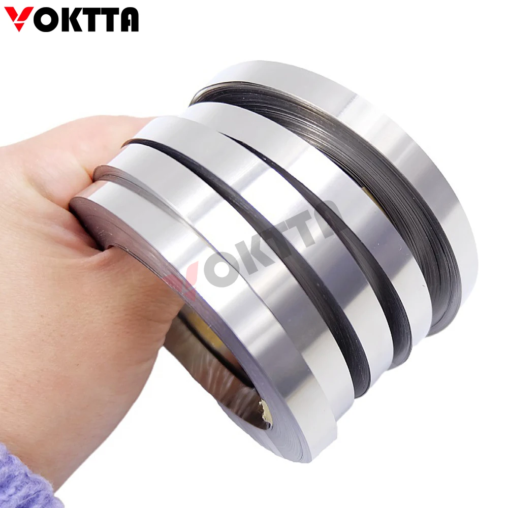 Nickel Strip 10m 0.1/0.12/0.15/0.2 mm Thickness Nickel Tap for 18650 26650 Cell Battery Pack Spot Welding and Soldering