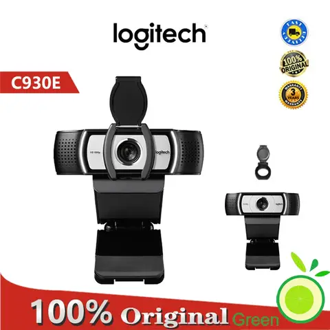 Logitech C930E HD 1080P Webcam Camera 4x Digital Zoom Computer Camera, 100% Original Genuine, New Original Box
