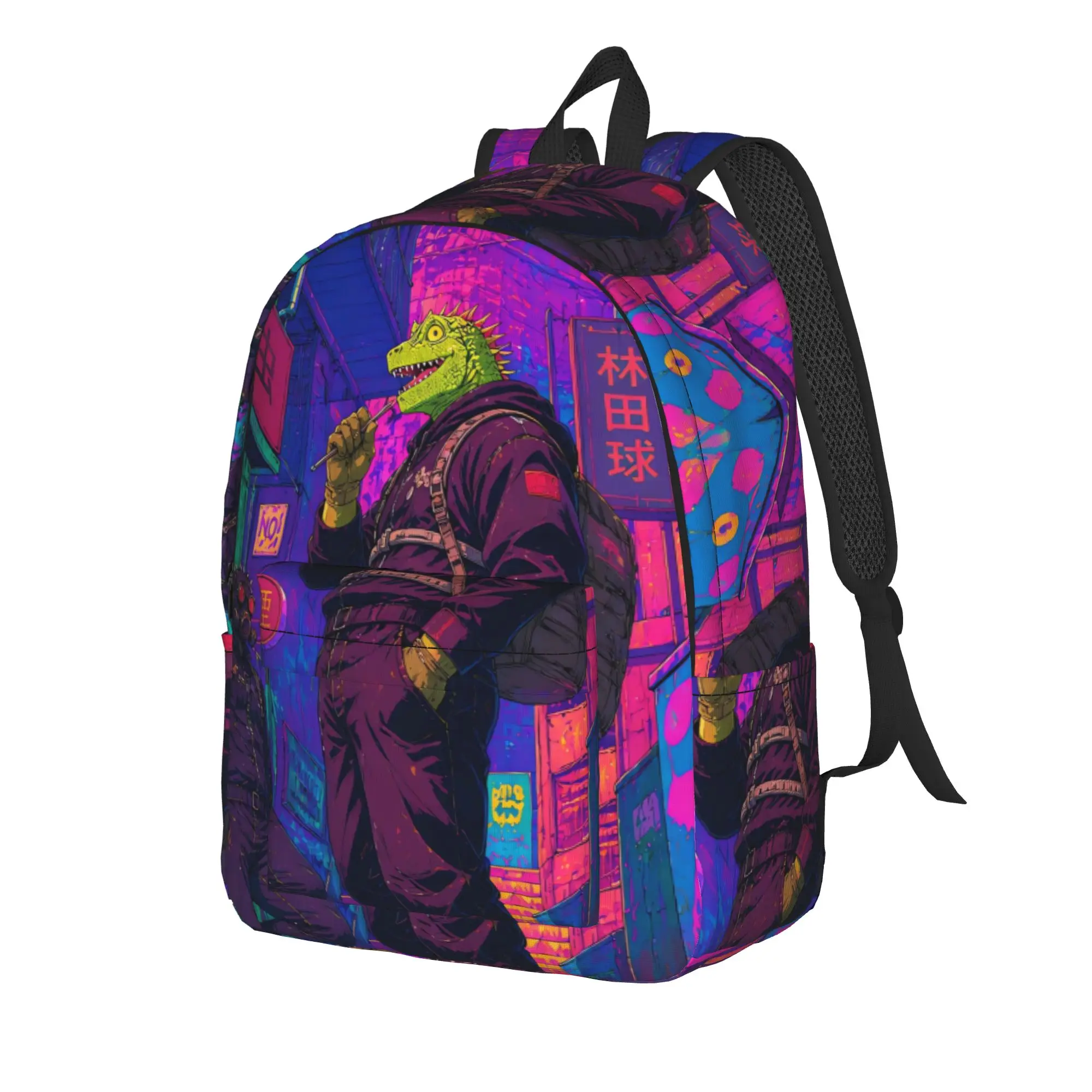 Dorohedoro Backpack  Elegant Backpacks Student Outdoor Print High School Bags Colorful Rucksack