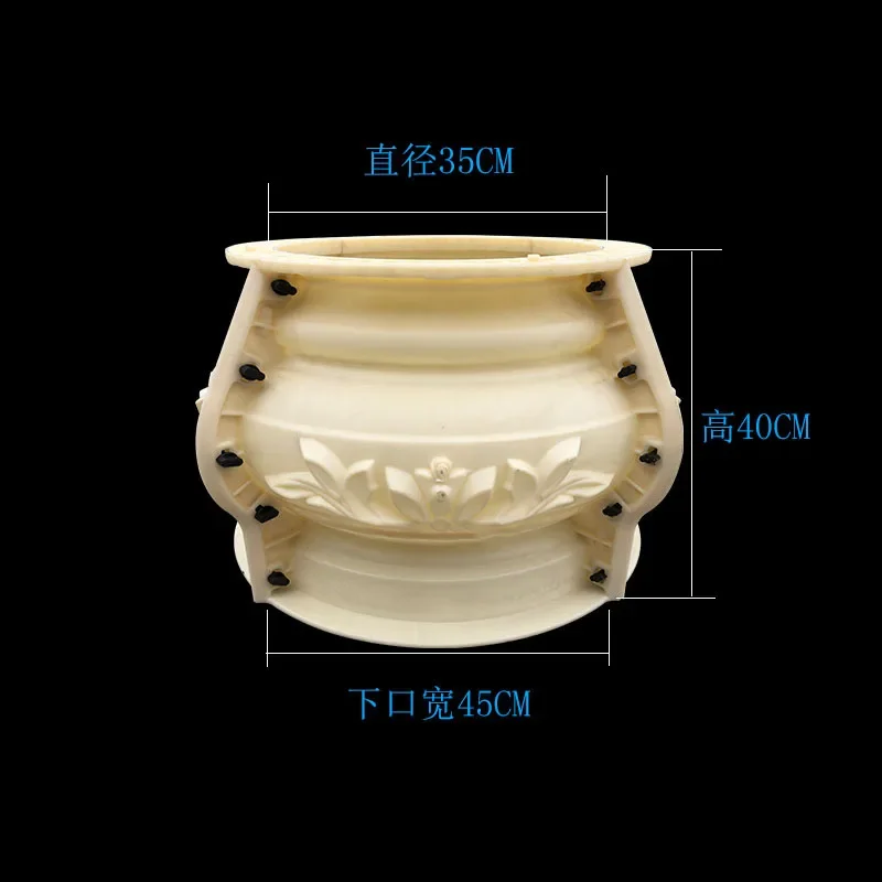 European Roman Column Head and Foot Mold Home Villa Garden Gate durable Mould Pedestal Flower Seat Gypsum Concrete Cement Mold Z