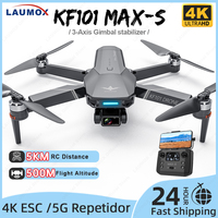 LAUMOX KF101 MAX-S GPS Drone 4K Professional EIS Camera Anti-Shake 3-Axis Gimbal 5G Wifi Brushless Motor RC Foldable Quadcopter