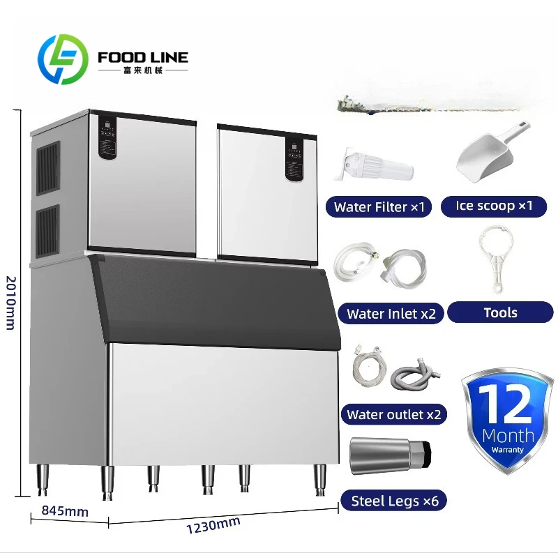 Chinese Ice Makers Sell Cheap Commercial Quick Clear Shape Cube Ice Makers