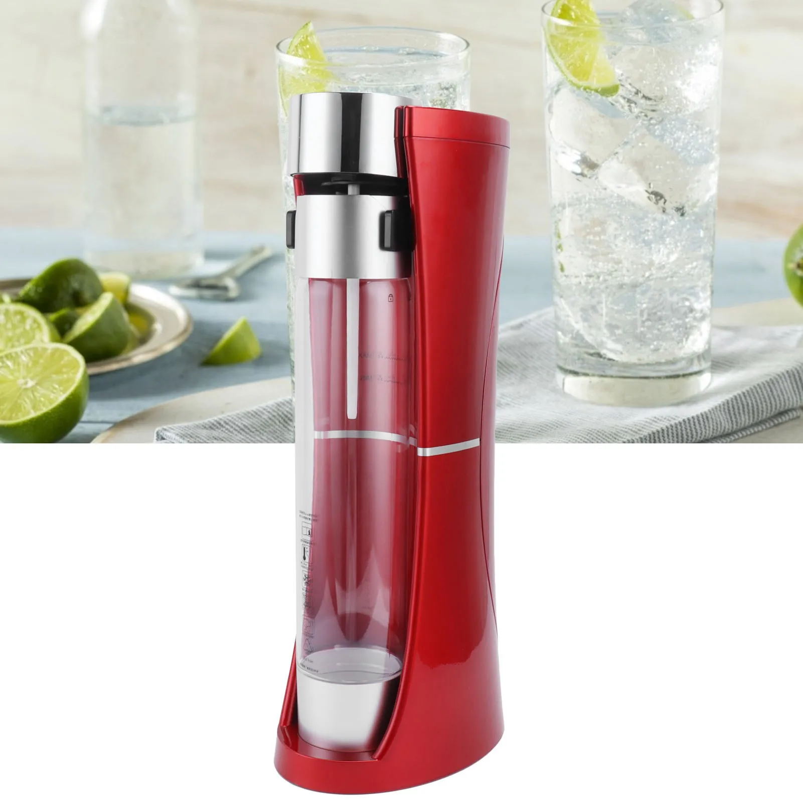 

Soda Machine Intelligent Commercial Fast Portable Sparkling Water Maker Easy Using Durable High Quality for Coffee Shop Home