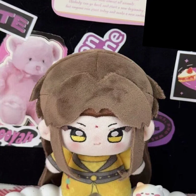 10 سنتيمتر Mdzs مطبوعة القطن دمية أنيمي الطرفية الذهبي ضوء ياو الأزرق شي تشن نو الجسم سمة دمية Pp القطن ملء المشجعين لعبة