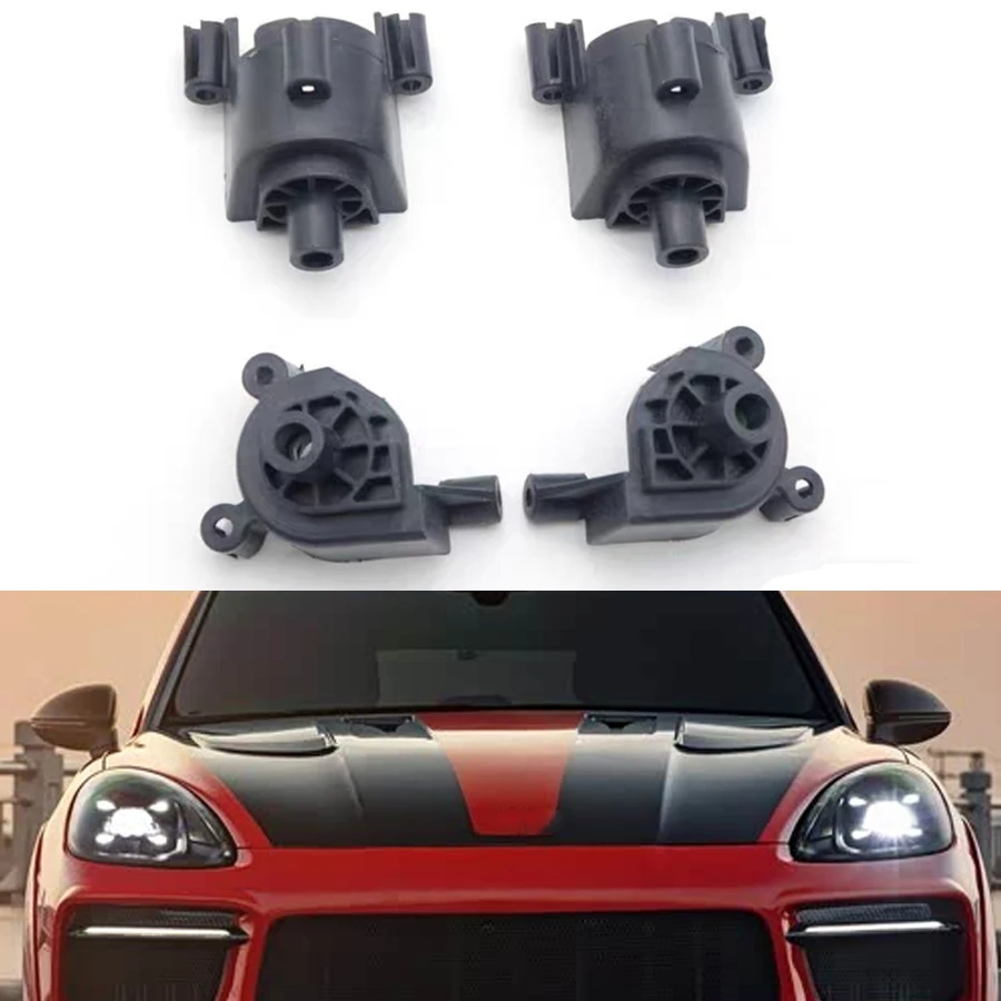 

Wooeight 4x Car Headlight Repair Kit Bracket Repair Parts Paw Black Plastic Feet Fixed Paw Repair For Porsche Cayenne 2019-2020