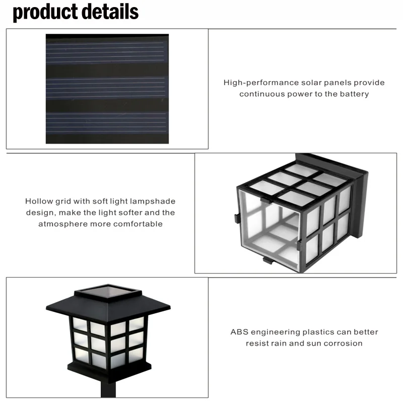 8 Pack Solar Pathway Lights Outdoor Waterproof LED for Garden Yard Patio Walkway Driveway Landscape Lawn Lamp Auto On Decor