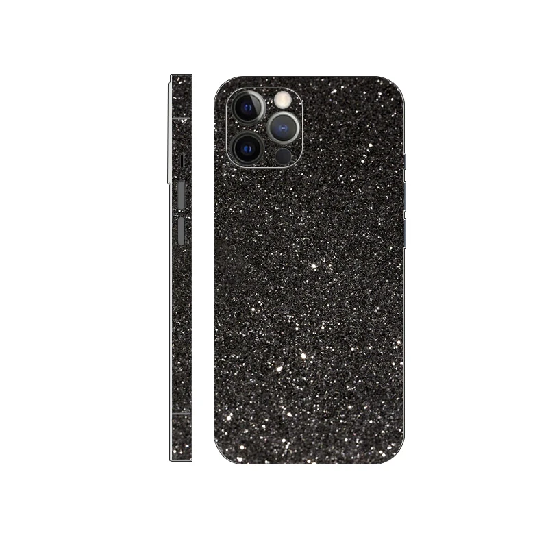 Bling Glitter Back Film For iPhone15 14 Pro Max 13 12 Mini Full Cover Camera Lens Sticker Phone Protector For iPhone 14ProMax