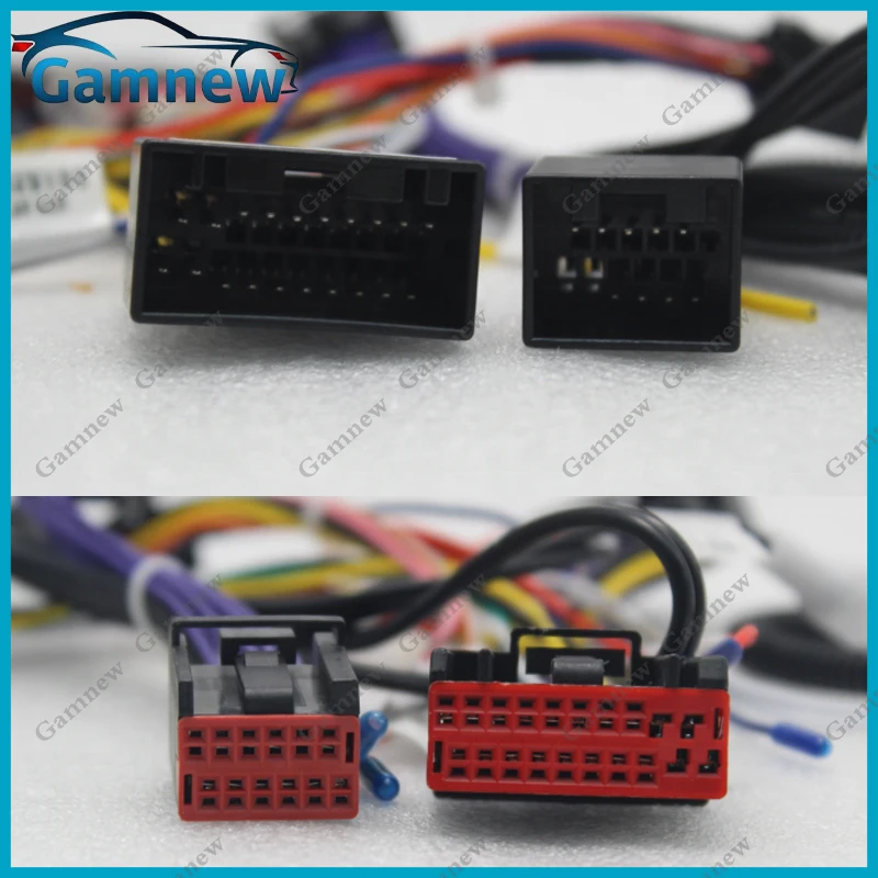 Car 16pin Wiring Harness Adapter Canbus Box Decode Android Radio Power Cabler For Land Rover Discovery 3 2004-2009 - view 5
