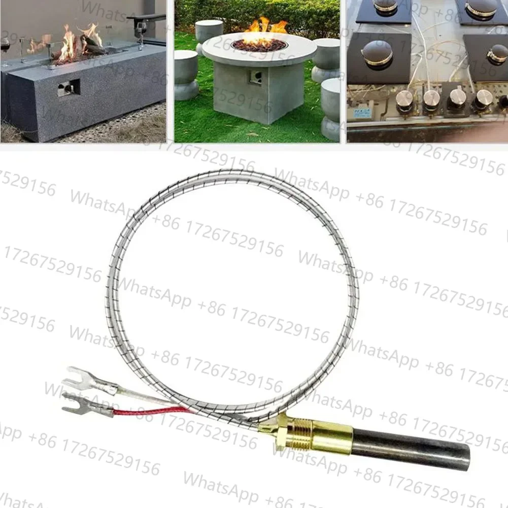 Gas Fireplace Heater Temperature Sensor Metal Thermopile, Suitable For Igniter Thermocouple Thermopile Thermocouple Accessories