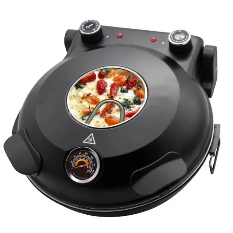 Home and Outdoor Kitchen Appliance 1200W Electric Pizza Oven 12inch Pizza Maker