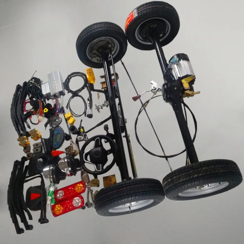 Electric vehicle assembly, sightseeing car vehicle accessories, new energy transportation, car modification, RV Street View view 4