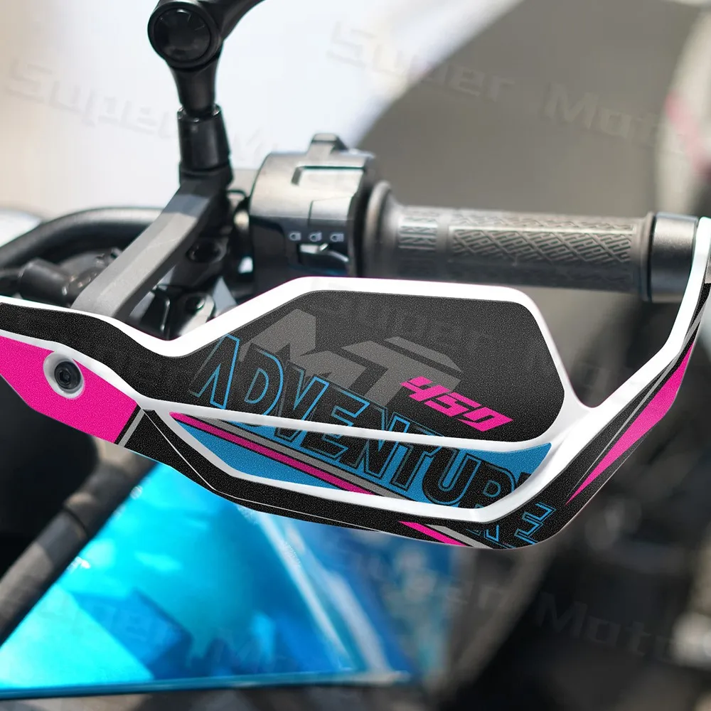 NEW 450 MT Adventure 2024 Motorcycle Accessories Decals Hand Guards Deflectors Sticker For mt450 450MT MT 450 450mt adv 2024 image 2