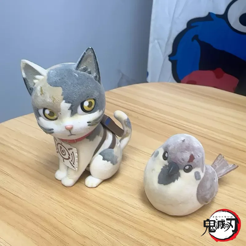 

Bandai Original Banpresto Demon Slayer Kimetsu no Yaiba Fluffy Puffy Chuntaro Action Figures Anime Figuras Model Dolls Merch Toy