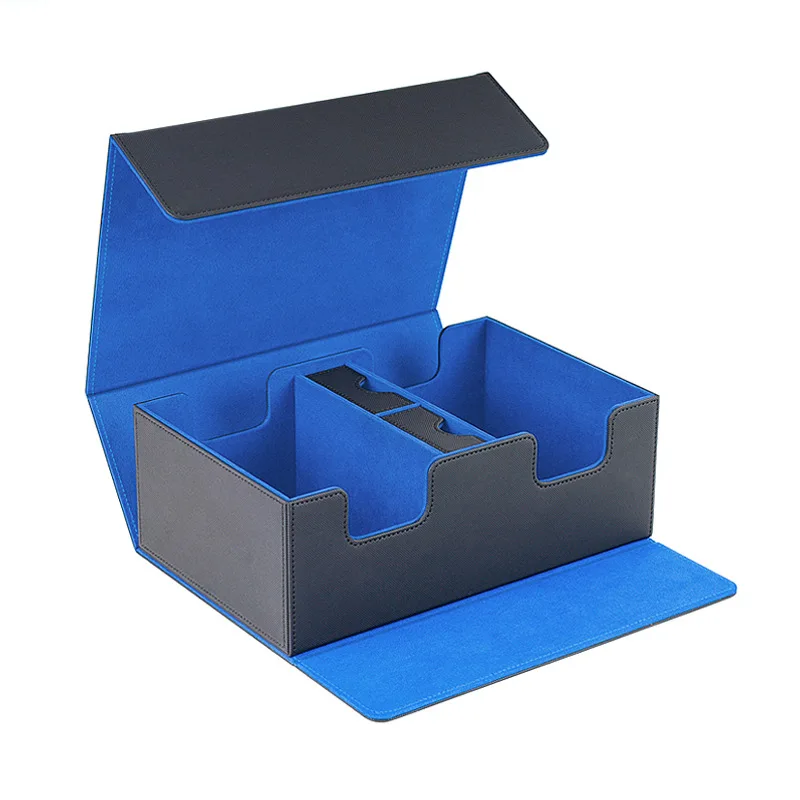 

New Card box dice tray card commander card holder 400+ set card PU card storage box card game box PTCG TCG