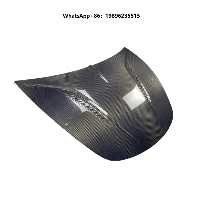 High Quality Front Engine Hood Cover for 2021 Model 3 Carbon Fiber Bonnet