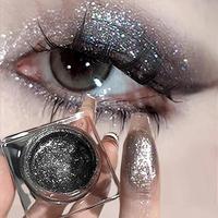 Natural gloss pearlescent matte diamond eyeshadow eye makeup high-end atmosphere