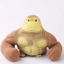 Giant Antistress Gorilla Funny Gorilla Decompression Toy Doll Decompression Creative Toy Indestructible Soft Gorilla Statue