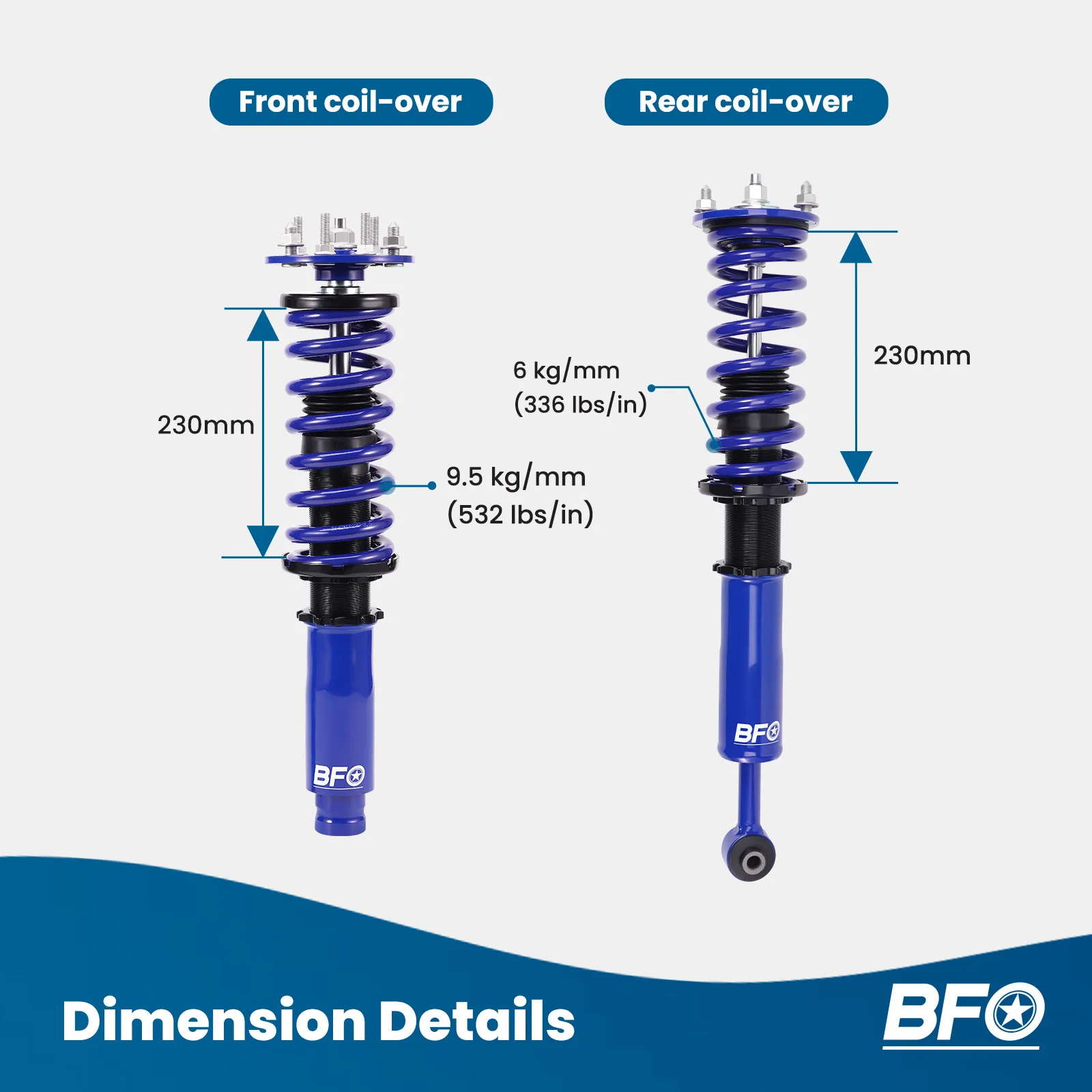 مجموعة دعامة كويلوفيرز لهوندا أكورد 2003-2007 أكورا TL/TL Type-S 2004-2008