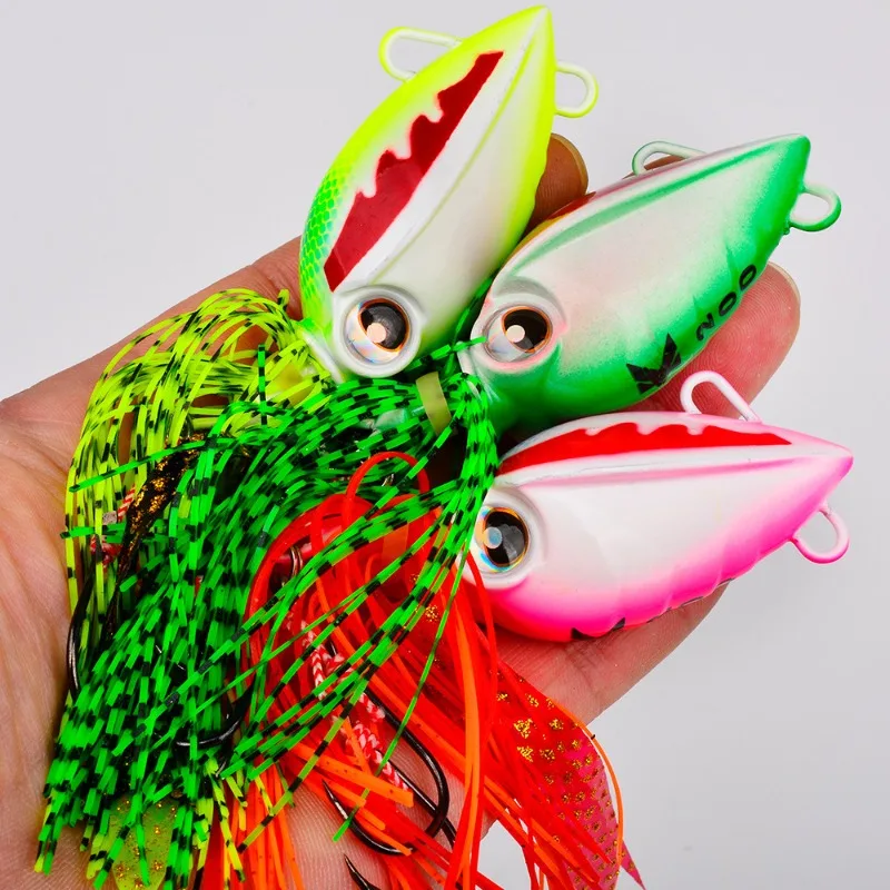 1pc 40g 3.5cm Luminous Jig Head Lures Long-Cast Jig Heads Lure Fishing Hard Baits Deep-Sea Jigging Slow Retrieve Bionic Lures view 3