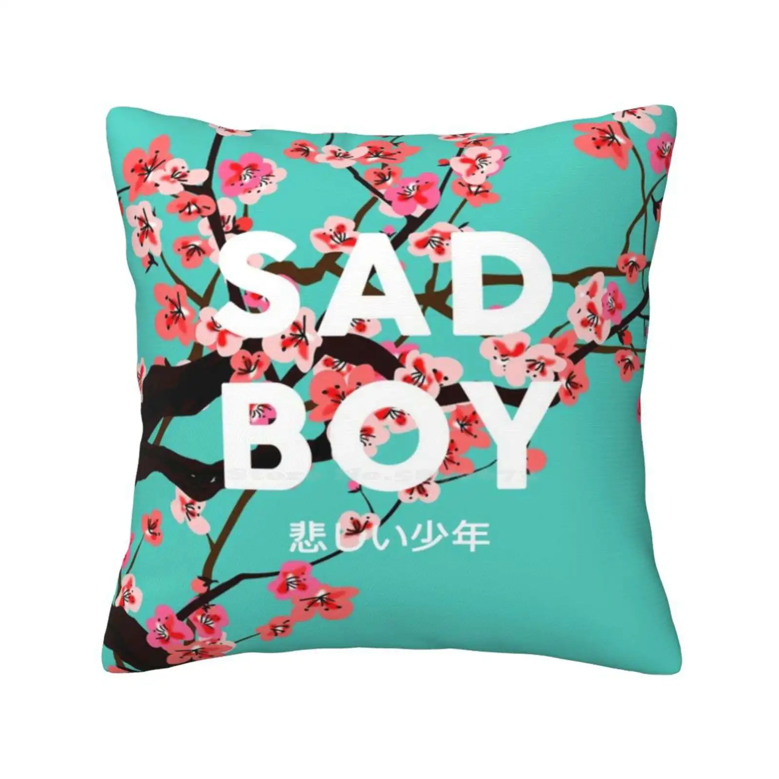 Shirt-Arizona Iced Tea ( Aesthetic ) Funny Cute Decor Square Pillowcase Arizona Iced Tea Sad Boy Arizona Aesthetic