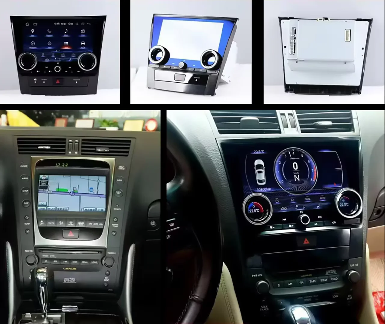 

Android 14 For Lexus GS 2005 2006-2011 Multimedia DVD Player Wireless Carplay GPS Navigation Touch Screen Car Radio Head unit