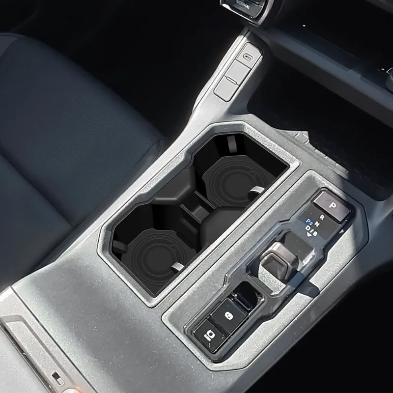 

For Toyota Rav4 2026 Silicone Car Center Console Water Cup Holder Front Cup Holders Anti-slip Mat Trim Interior Accessories(RHD)