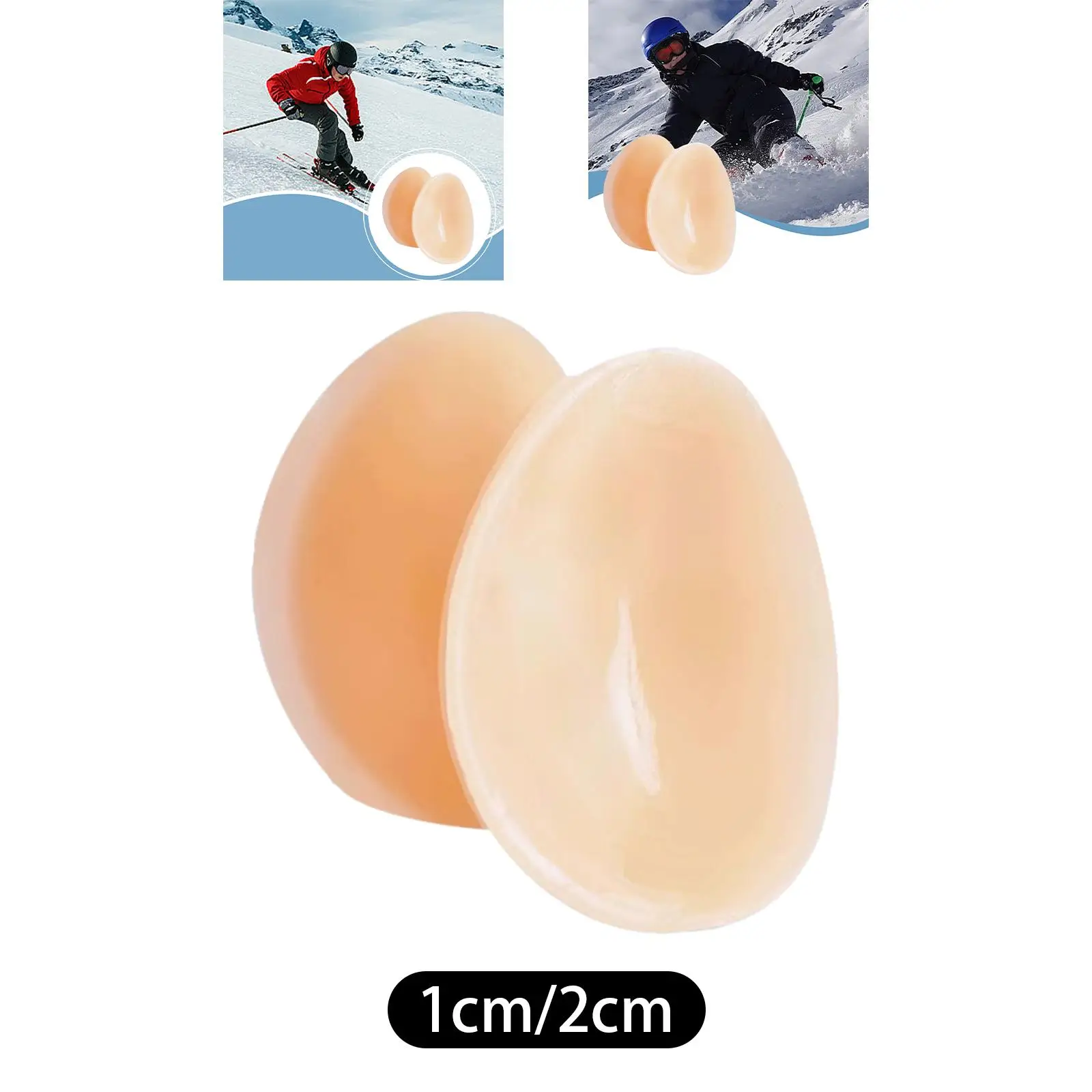 

2 Silicone Knee Pads for , Comfortable And Adherent, for Roller Skating, Outdoor Sports And Winter.