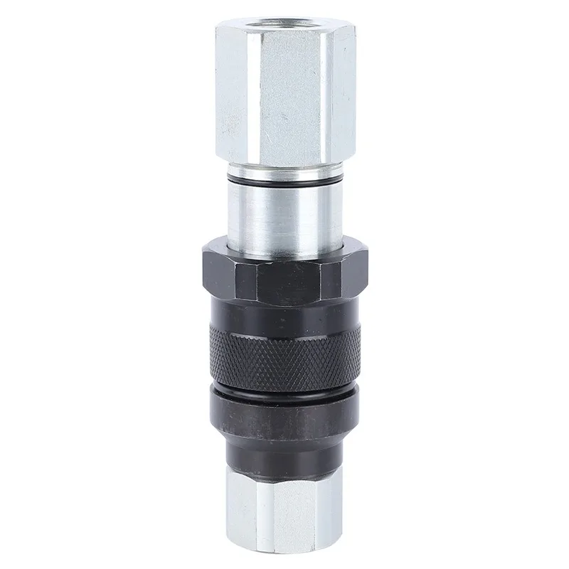 MUGURO VEP hydraulic quick connector flat thread locking double opening and closing quick connector