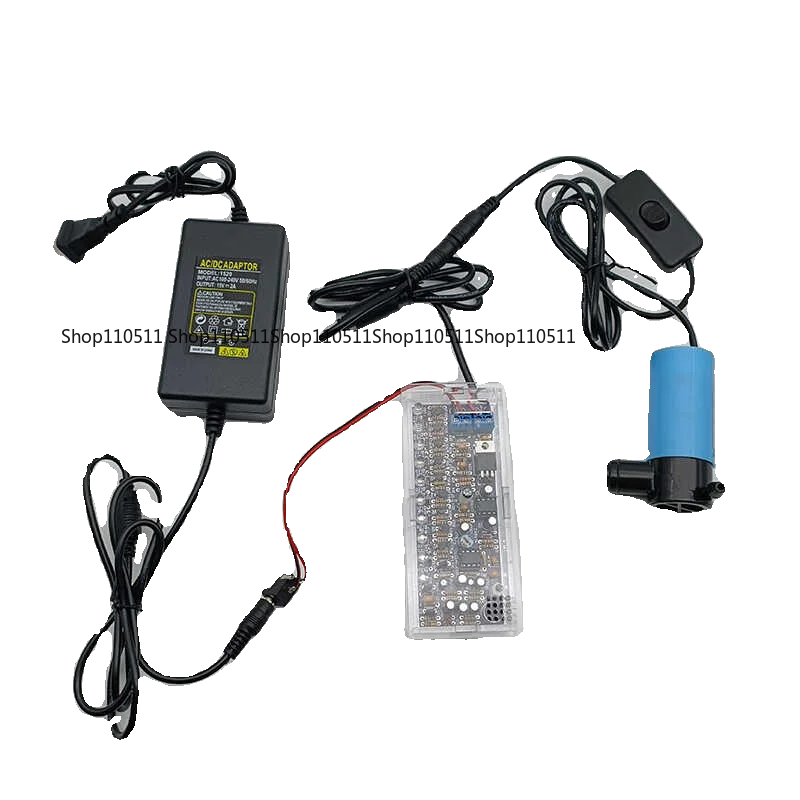 Low-pressure rhythmic shouting spring electronic DIY kit, voice-activated music fountain controller, small fun shouting spring