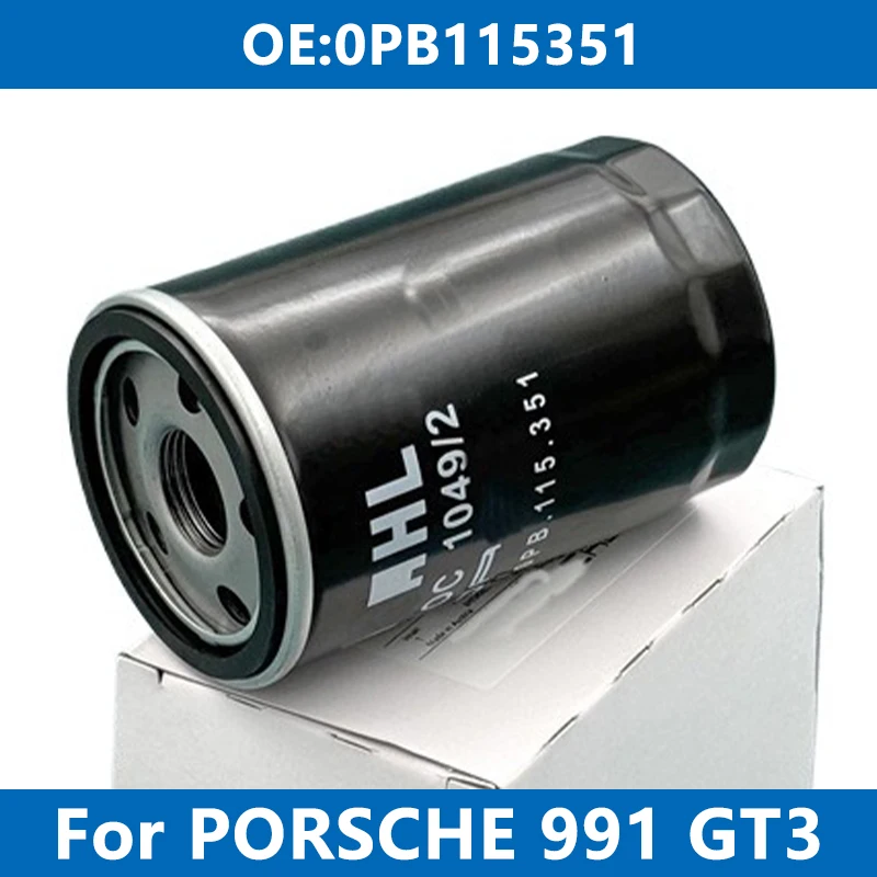 

Car Engine Oil Filter 0PB115351 For PORSCHE 911 (991) GT3 3.8 4.0 GT3RS 9A110720391 2013-2020