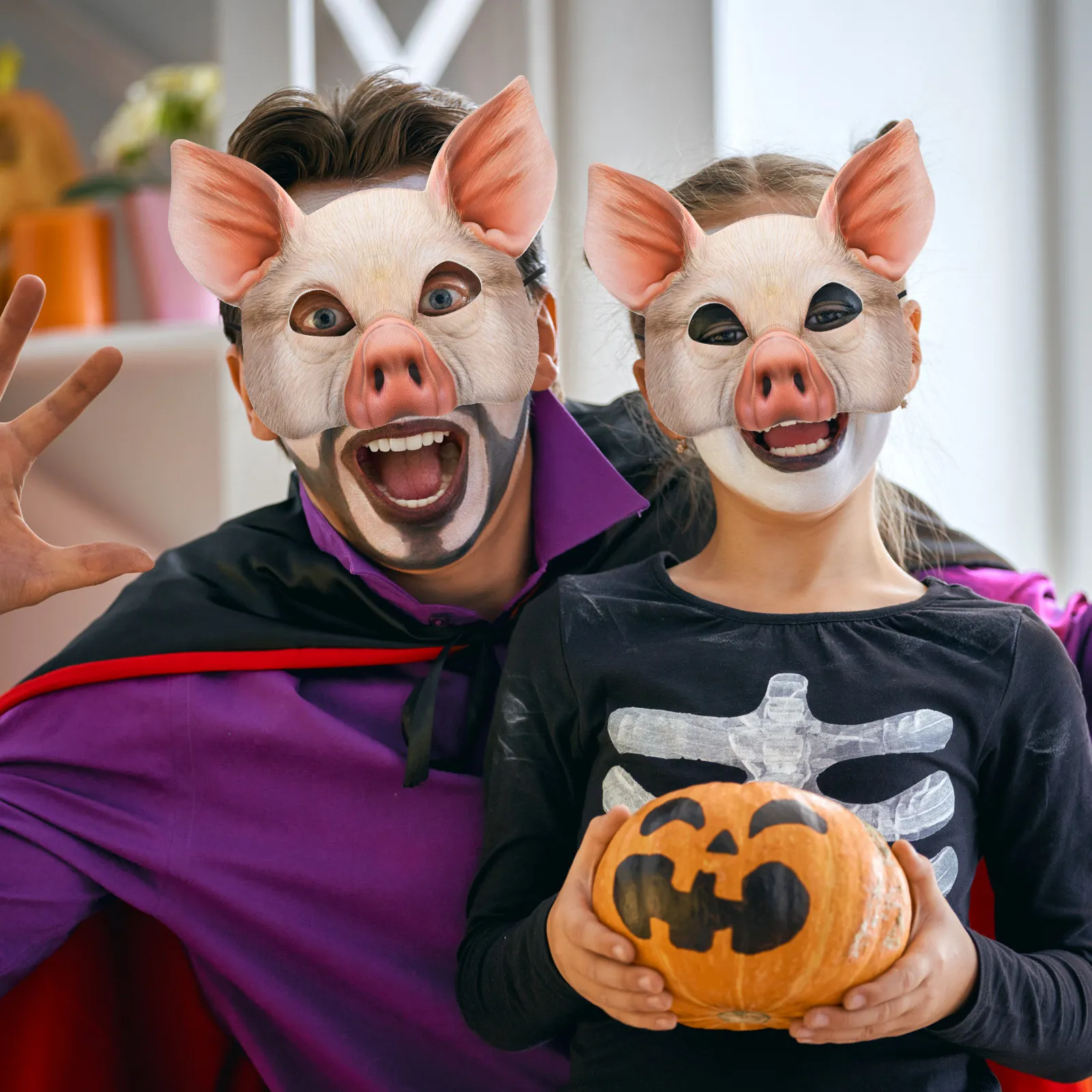 2pcs-pink-pig-mask-half-face-animal-mask-for-masquerade-ball-halloween-carnival-party-fancy-dress-cosplay-accessory