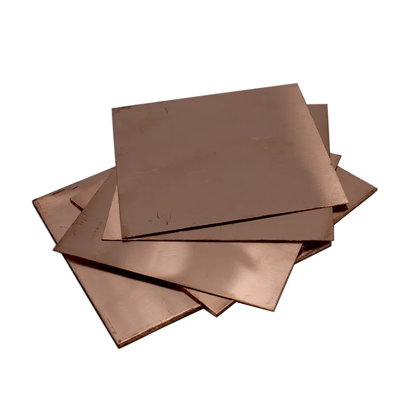 Copper Plate Copper Foil 0.1mm 0.2mm 0.3mm 0.4mm 0.5mm 0.8mm 1mm 1.2mm 1.5mm 2mm 2.5mm 3mm 4mm 5mm 6mm 8mm 10mm