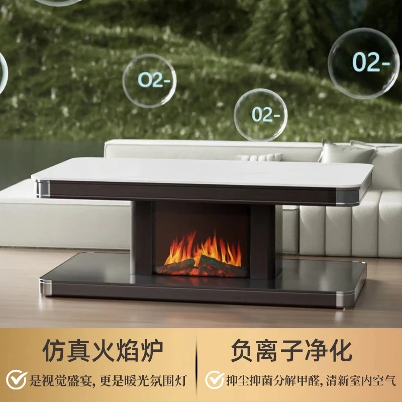 

WЭлектрический нагревательный стол, стол для обжарки, бытовой подъемный нагревательный журнальный столик, печь для жарки в гостиной