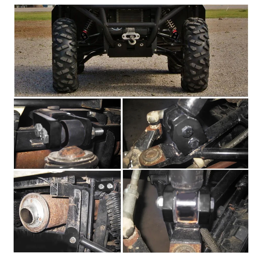 NiceCNC For Yamaha Rhino 450 660 700 2004-2010 2008-2015 UTV Car Lift Kit Raiser Aluminum Accessories Installs Easily