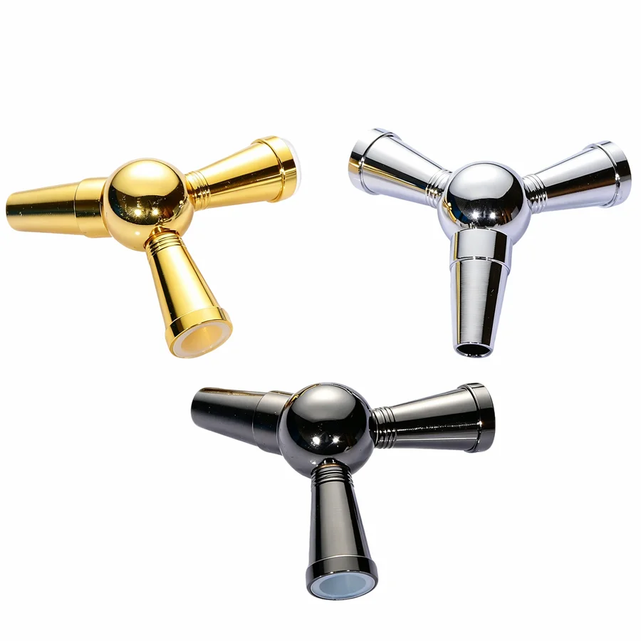 Hookah Hose Splitter Adapter 1 To 2 Shisha Hose Connector One Divides Into Two Convertor Nargila Shisha Hookah Accessories