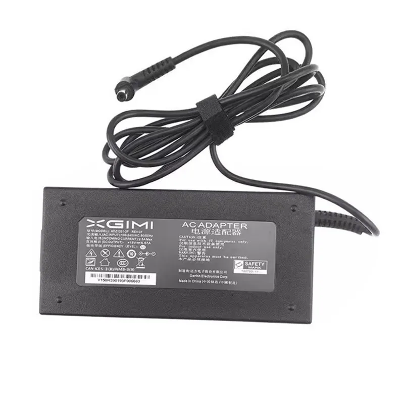 

Для проектора XGIMI H2 XHAD01 H1S Z5 Z4X Z6 Z3 Z8X 18 В 7,5 А 135 Вт Зарядное устройство переменного и постоянного тока HKA13518075-1E Источник питания OEM