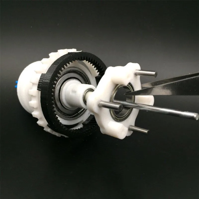 Car 6AT transmission planetary gear s-group model can demonstrate 6 forward and reverse gears with multi-piece clutch