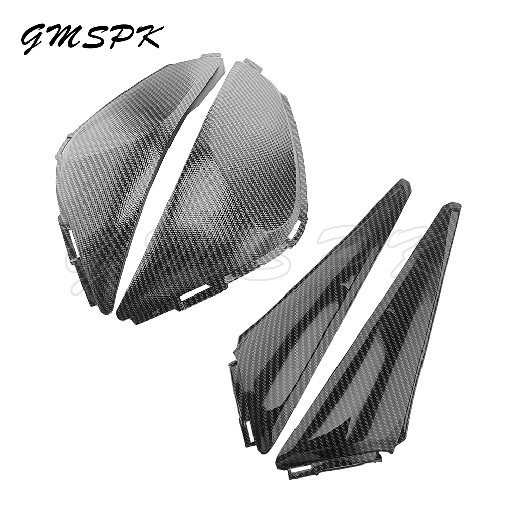 Motorcycle Carbon Style ABS Plastic Fairing Tank Side Infill Panel Trim Cover Fit for Honda CBR 1000 RR CBR1000RR 2008-2011