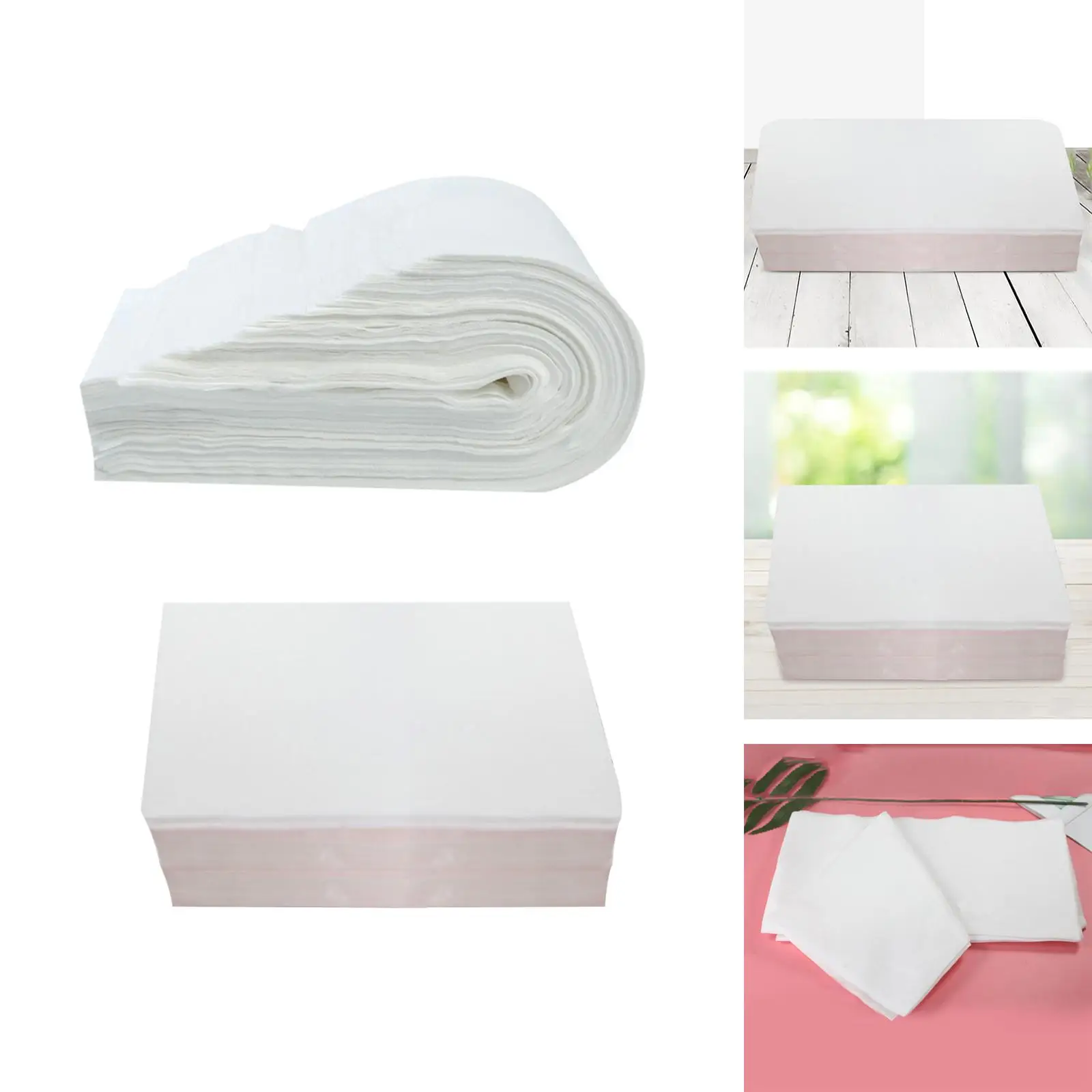 190 Pieces Disposable Towel Hand Napkins Events Paper Hand Towels for Foot