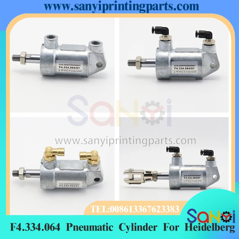 

Цельный пневматический цилиндр F4.334.064 для деталей печатной машины Heidelberg XL105 ﻿