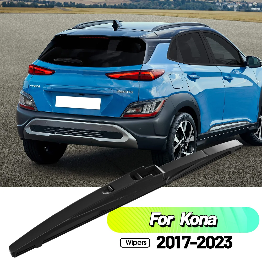 12" Rear Windshield Windscreen Washer Wiper Blade For Hyundai Kona 2017-2023 2018 2019 2020 2021 2022 Car Accessories