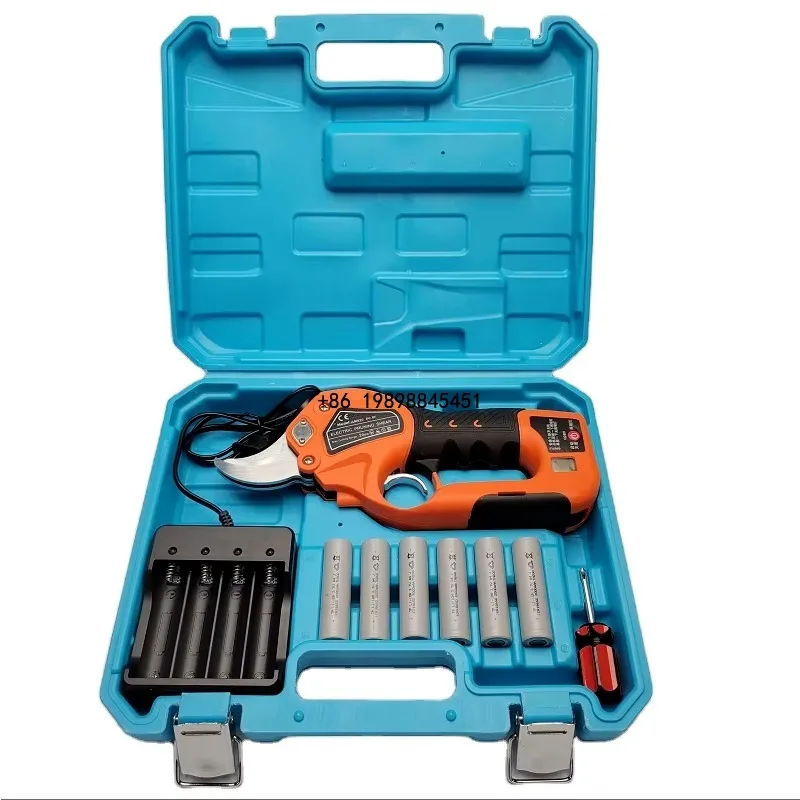 Fruit Tree Pruning Customizable New 20mm Cordless Portable Shears Pruning Shears with Rechargeable Lithium Battery
