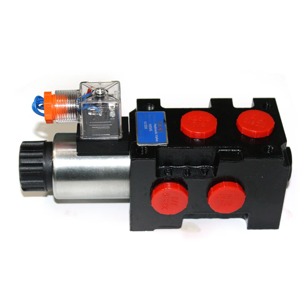 Hydraulische Solenoïde Diverter/Keuzeklep HSV6-C, 1 Spoel 13 Gpm Kegelafdichting