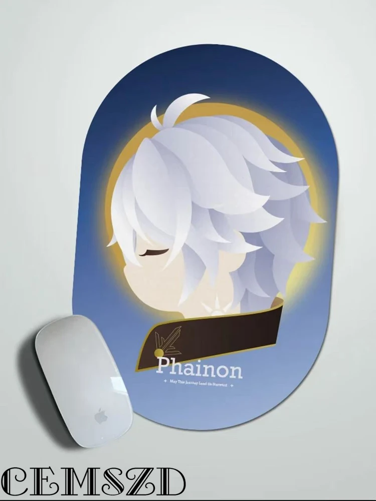 لعبة هونكاي ستار السكك الحديدية Phainon Mydei 18x27 سنتيمتر ماوس الوسادة أنيمي الكرتون اليراع روبن لطيف ملحقات الكمبيوتر هدية الهالوين