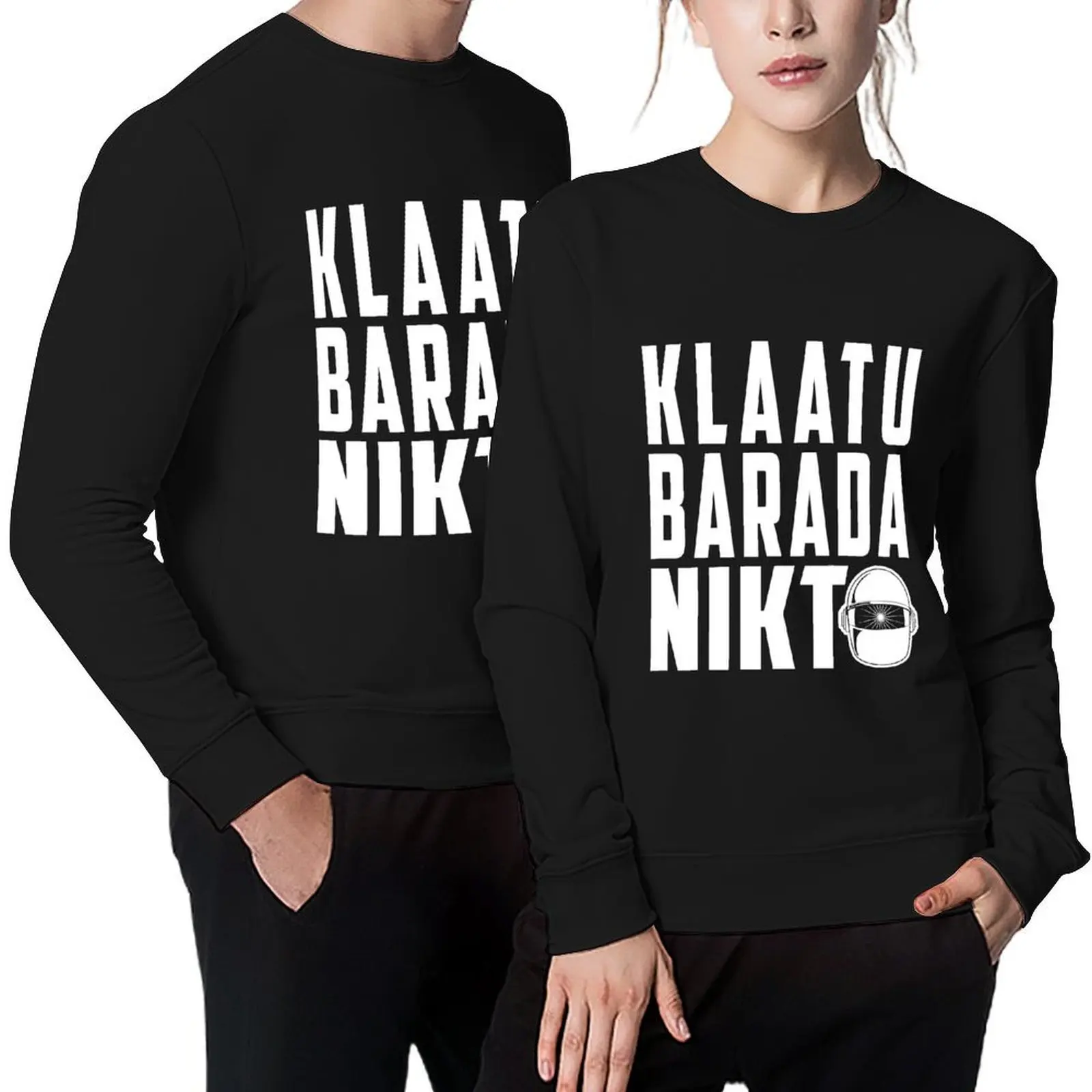 

Gort, Klaatu barada nikto, Pullover autumn men's autumn clothes mens clothes men clothes men sweatshirt