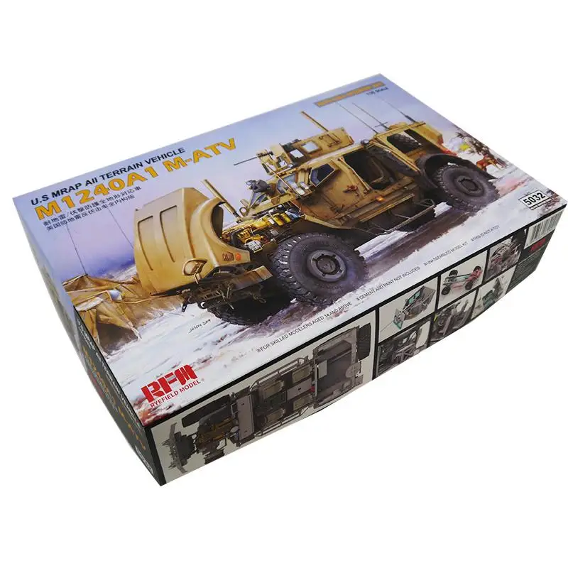 Rye Field Model RFM RM-5032 1/35 U.S MRAP All Terrain Vehicle M1240A1 M-ATV - Scale model Kit