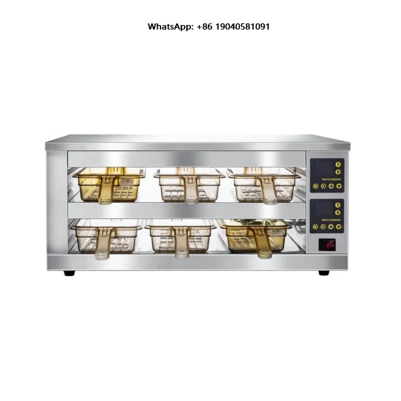 Hot Sale Commercial Chicken Nuggets Cabinet Burger Patty Holding Cabinet Food Warmer for Food Shop