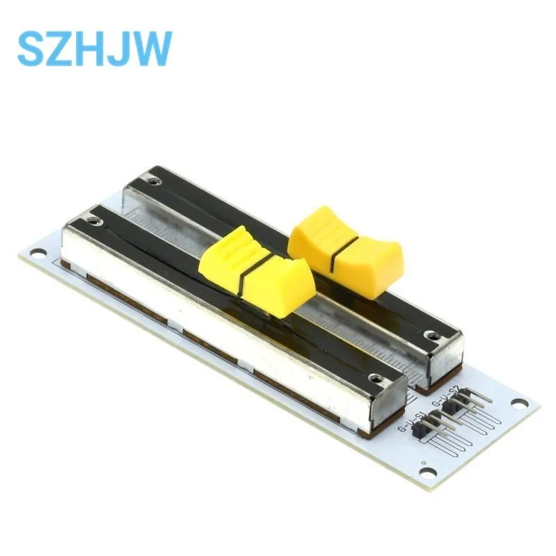 Double Row Slide Potentiometer 10K Linear Sliding Resistance Analog Sensor Module For Arduino Mixer Electronic Building Block